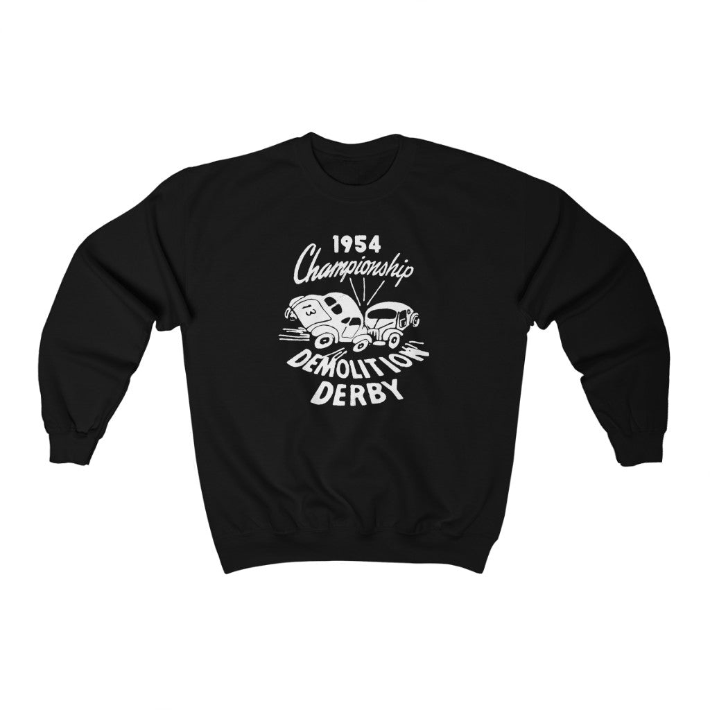 Demolition Derby Crewneck Sweatshirt